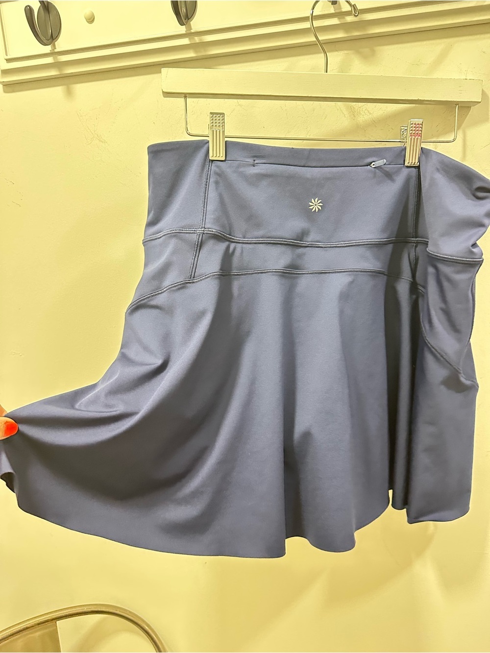 Athleta Blue Active Skort - Mini Athletic Skirt - Picture 3 of 5